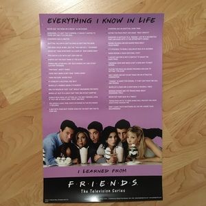 FRIENDS Novelty Poster (TV Show)